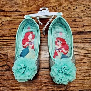 Disney Kids Shoes with Aqua and Silver Accents